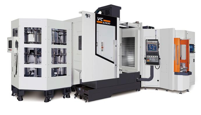 Super Vcenter AX 630 5축 가공 센터